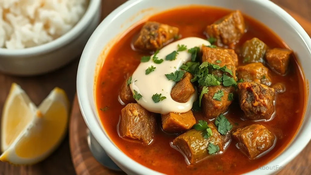 Bamieh with Apricot Cream