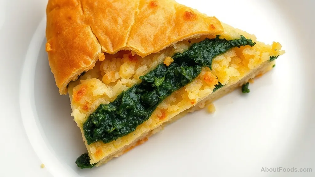 Tahchin with Spinach
