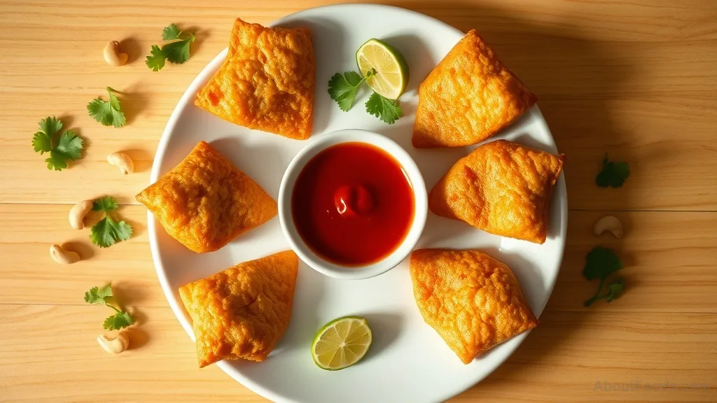 Moroccan-Thai Briouats with Green Curry and Coconut