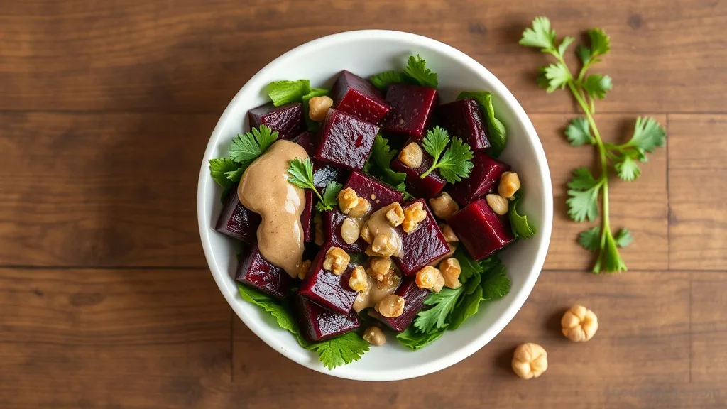 Beetroot Salad with Cumin