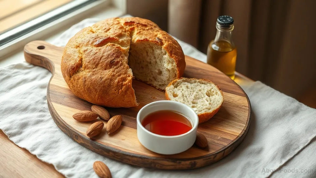 Khobz with Amlou: Moroccan Bread with Almond, Argan & Honey Butter
