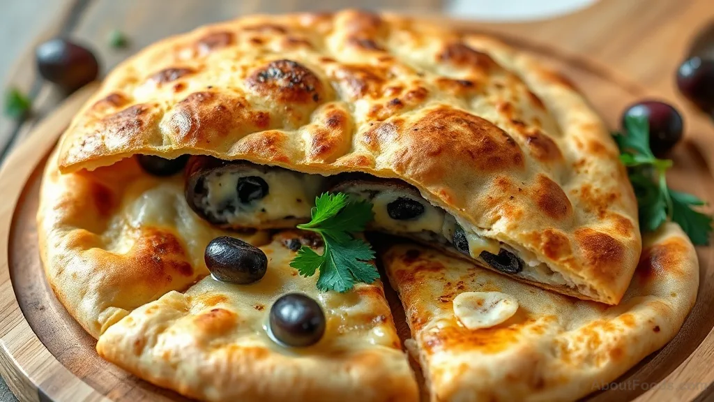 Khobz bil Jben w Zitoun (Moroccan Cheese and Olive Bread)