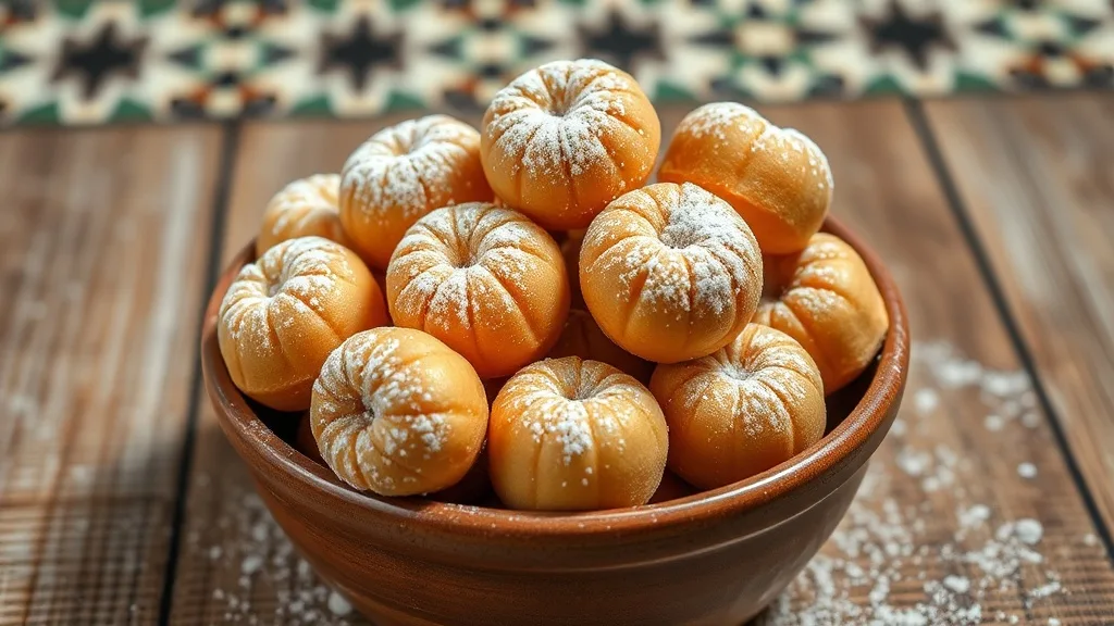 Sfenj Mini Donuts