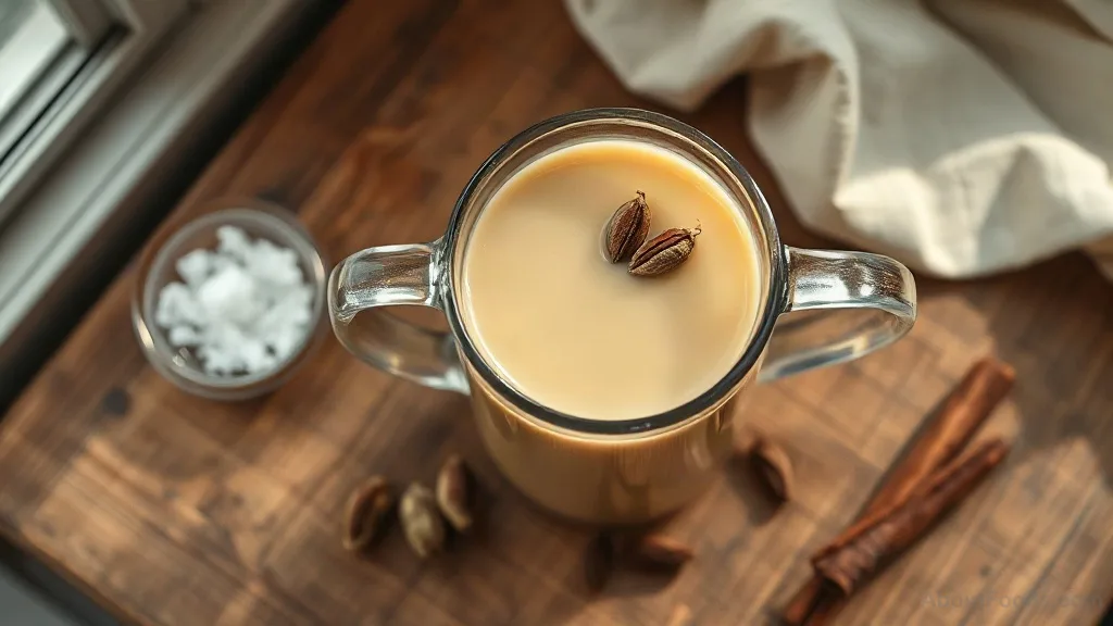 Butter Tea with Cardamom and Clove