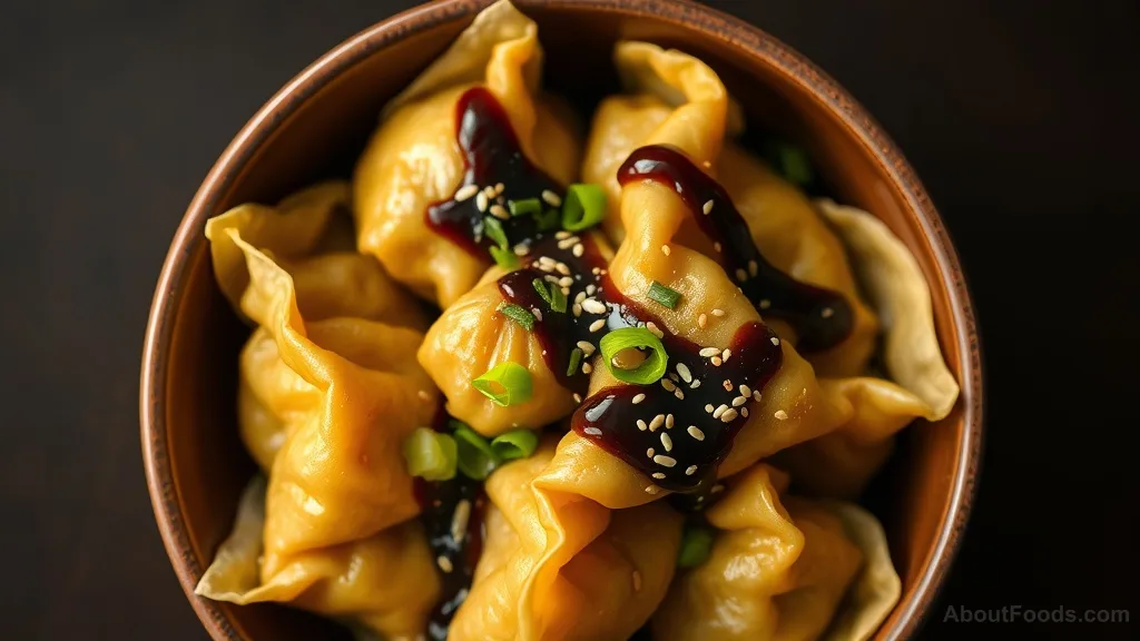 C-Momo with Soy and Honey Glaze