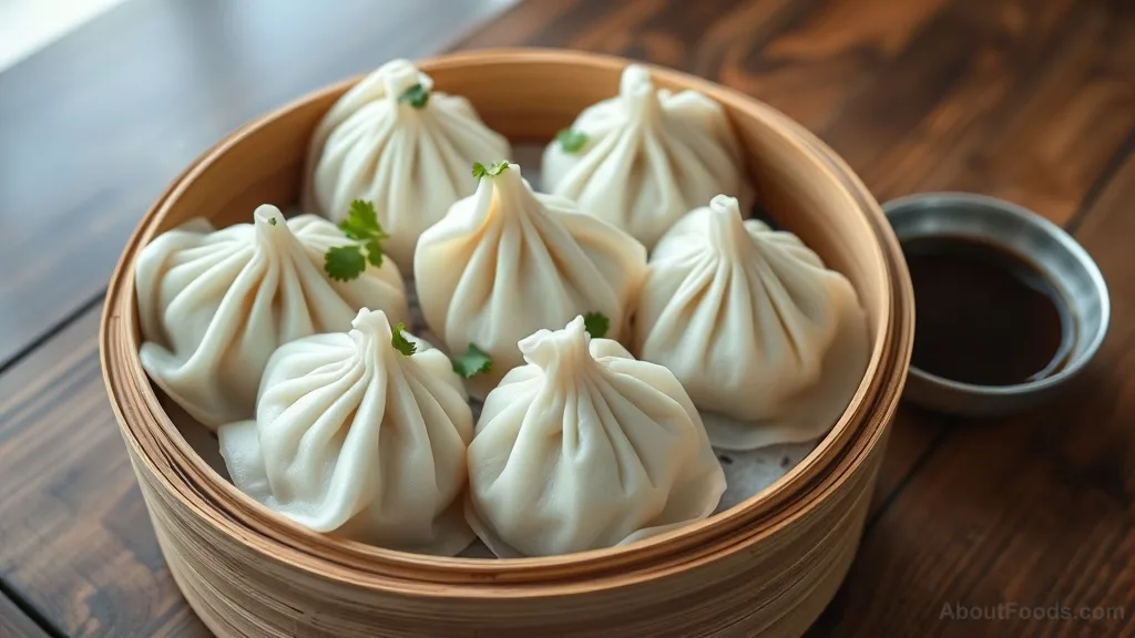 Steamed Chinese Rice Momo (Jasmine)