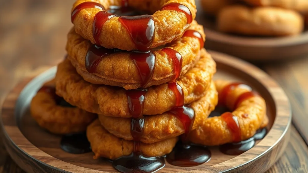 Picarones with Chancaca Syrup