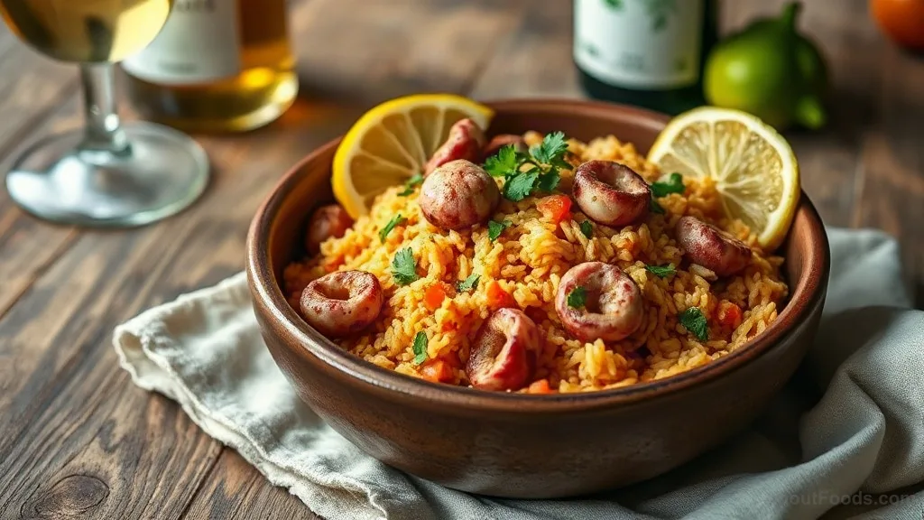Arroz de Polvo: Portuguese Octopus Rice