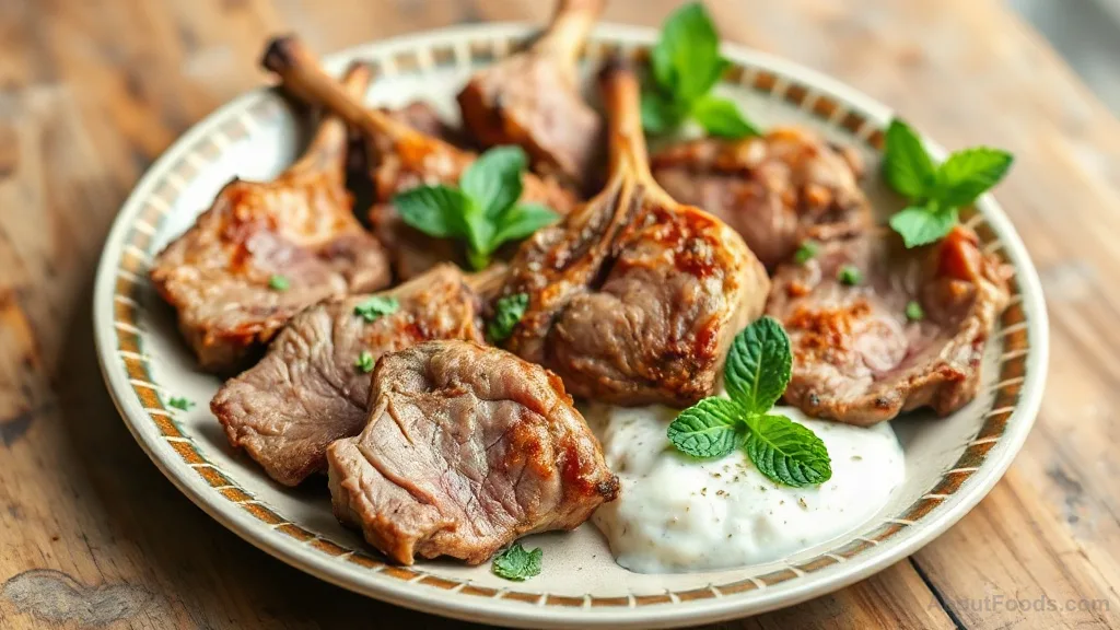 Cordeiro Assado com Molho de Mentra (Portuguese Roast Lamb with Mint Sauce)