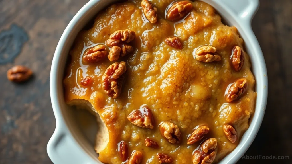 Guryevskaya Kasha with Caramelized Nuts