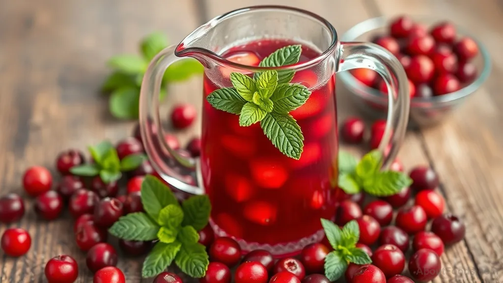 Traditional Russian Cranberry Mors