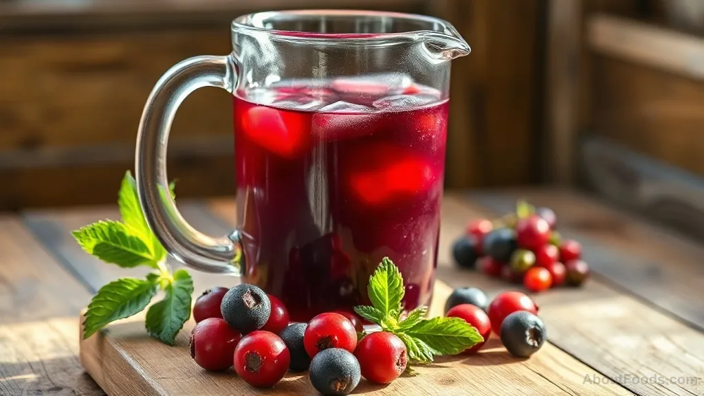 Russian Mors with Mixed Berries (Berry Infusion)