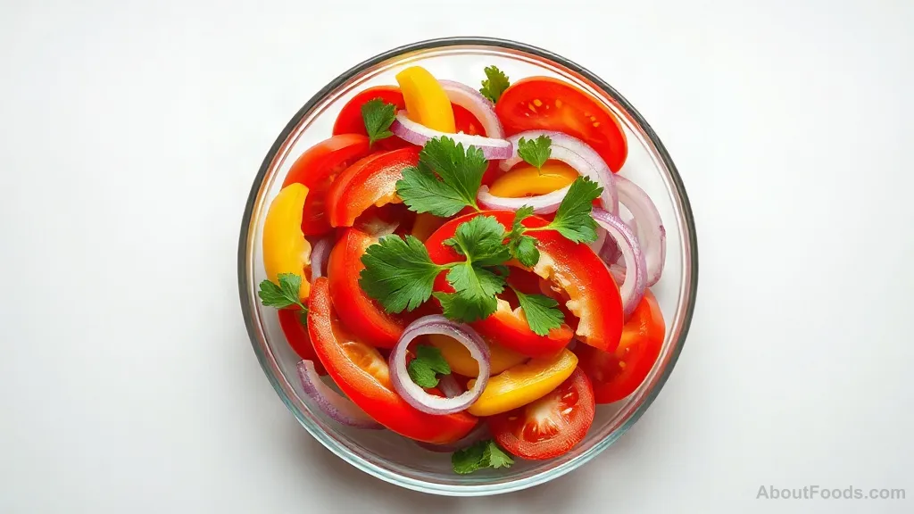 Pomidorny Salad with Bell Pepper