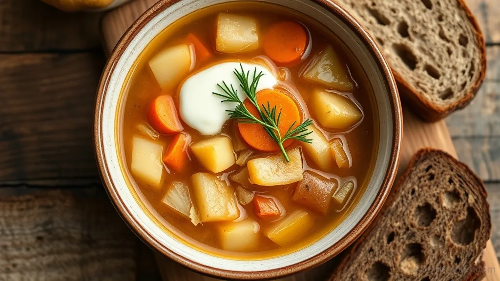 Shchi with Sauerkraut (Kvashenaya Kapusta)