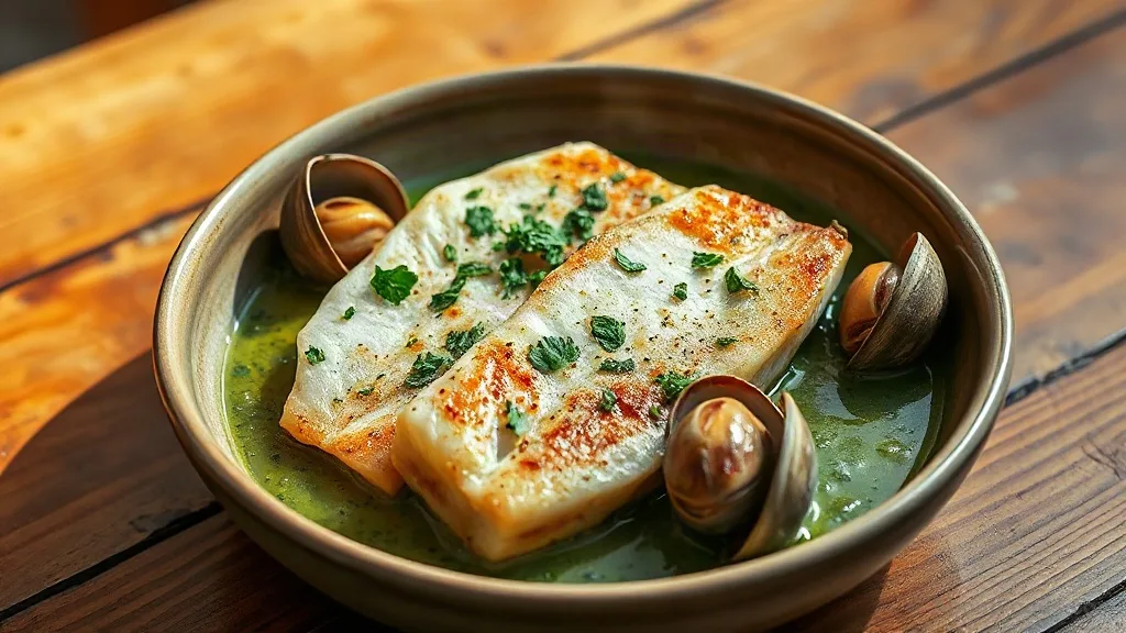 Merluza en Salsa Verde: Basque Hake in Green Sauce