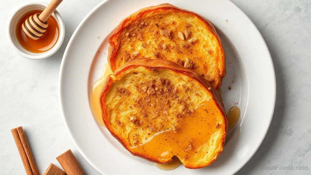 Torrija con canela