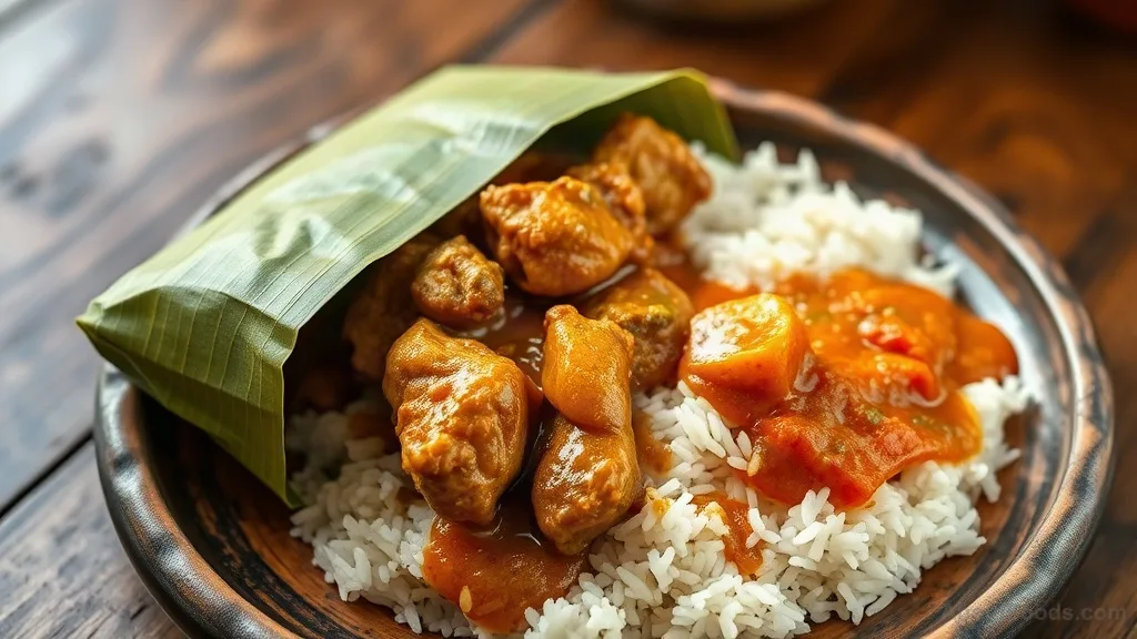 Lamprais with Carrot Curry