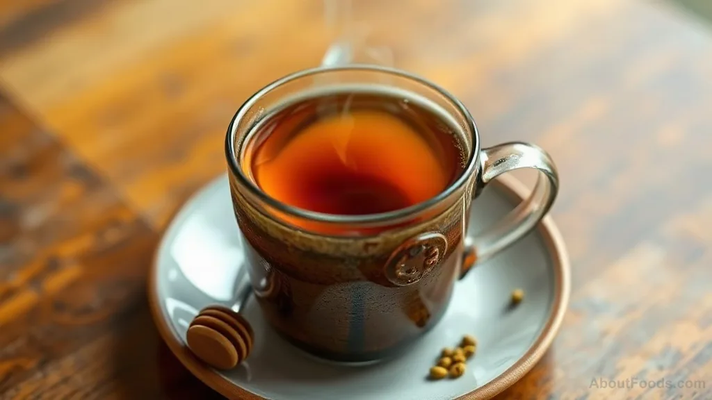 Sri Lankan Tea with Mustard and Honey