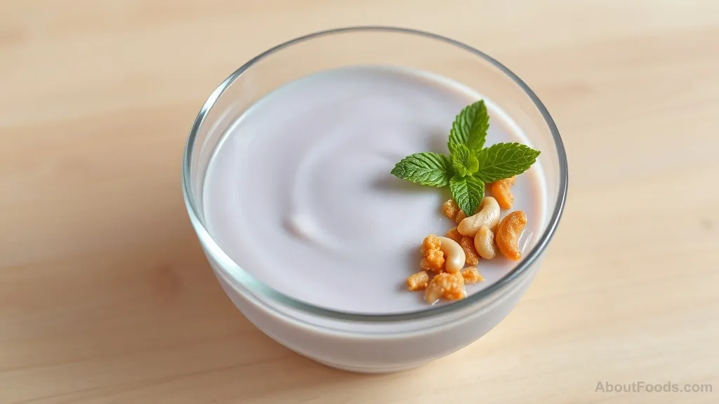 Taro Pudding with Cashew