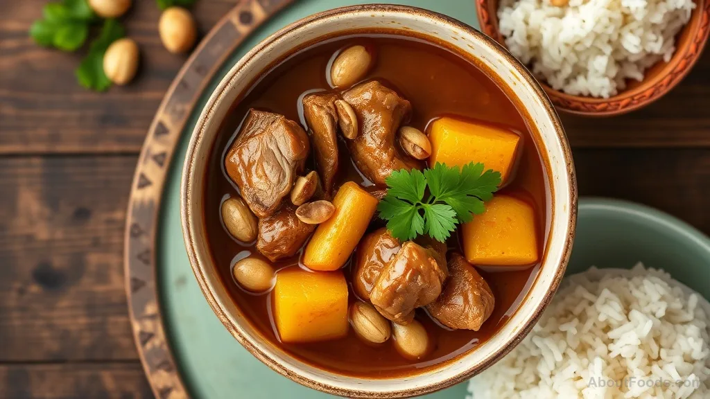 Gaeng Massaman Ped: Thai Duck Massaman Curry