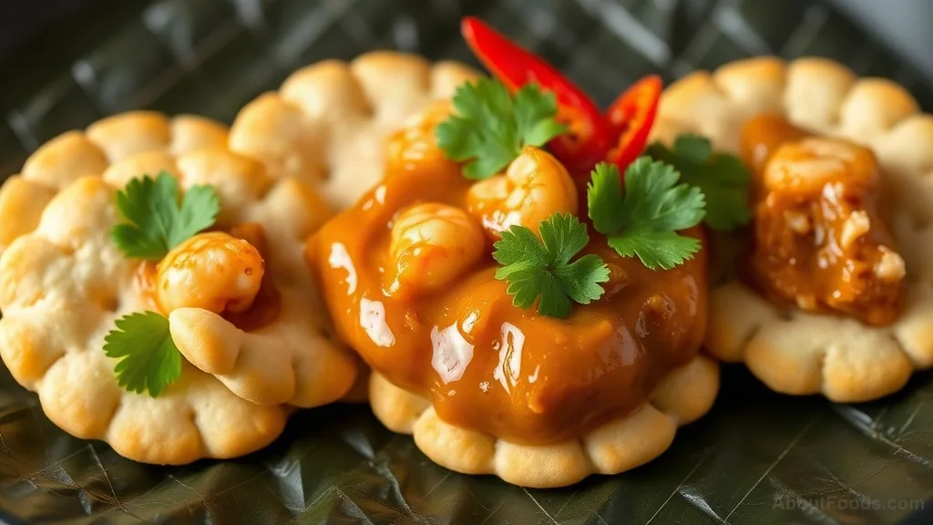 Khao Tang Na Tang: Thai Rice Crackers with Savory Shrimp Dip