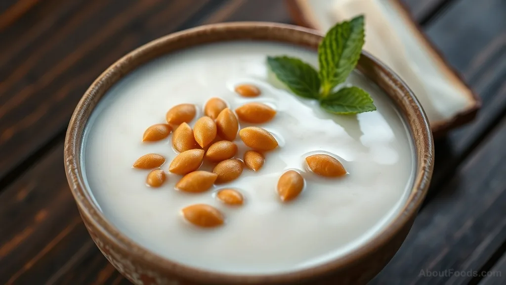 Met Khanun (Jackfruit Seed Dessert) – Thai Coconut Milk Pudding