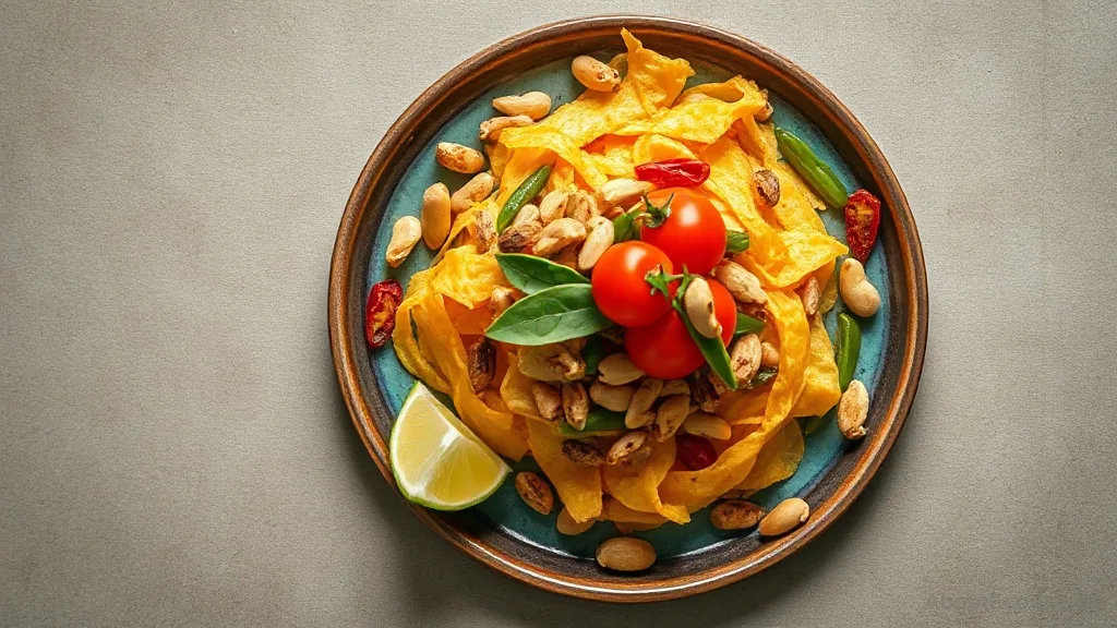 Som Tam Thai Tod (Crispy Fried Green Papaya Salad)