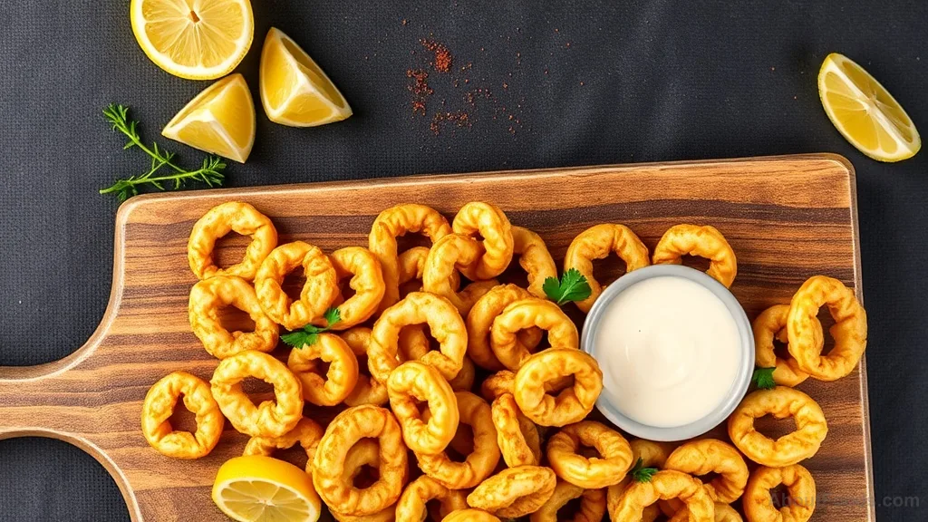 Kalamar Tava: Turkish Fried Calamari with Herby Lemon