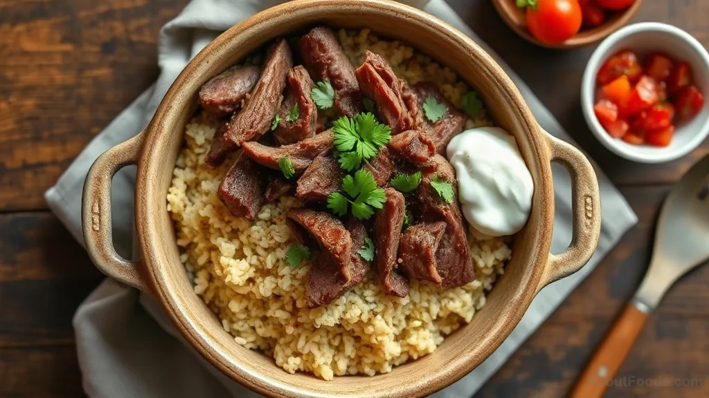 Kuzu Tandır with Bulgur (Turkish Slow-Roasted Lamb)