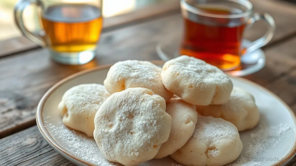 Un Kurabiyesi (Turkish Flour Cookies)