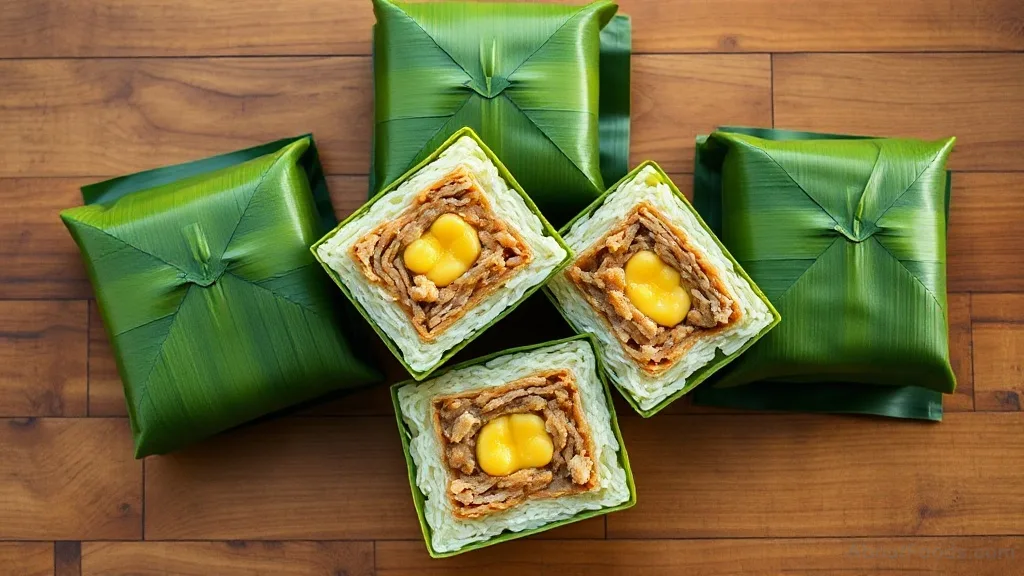Bánh chưng – Traditional Vietnamese Square Sticky Rice Cake