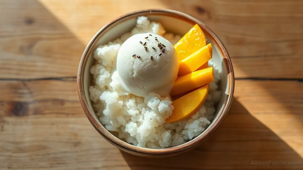 Kem Xôi (Sticky Rice Ice Cream)