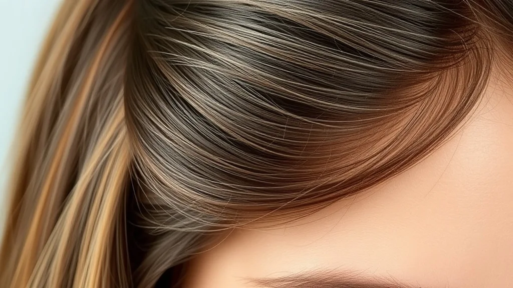 Close-up of a woman's hairline showing natural hair blending with the wig