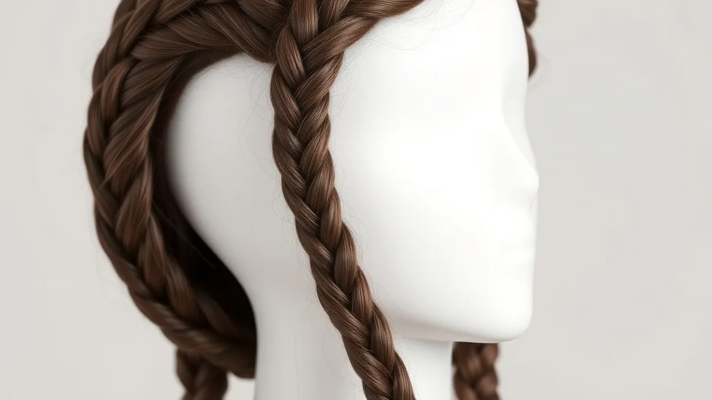 Finished Braid How to Braid a Human Hair Wig | Wigplace Guide