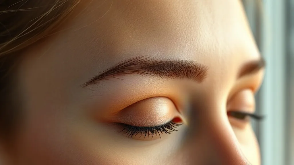Close-up of a woman's forehead and hairline showing a naturally blended lace front wig with no visible lace edge