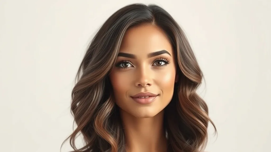 A woman with a natural-looking pre-plucked wig hairline, photographed in daylight showing seamless blend